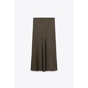 ZARA SATIN MIDI SKIRT